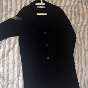 Zara Black Long Coat